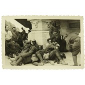 Foto dei prigionieri di guerra africani francesi